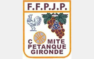 logo du comité de gironde pétanque